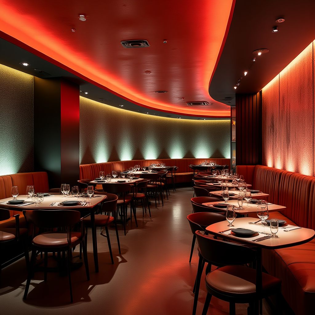 Interior del restaurante